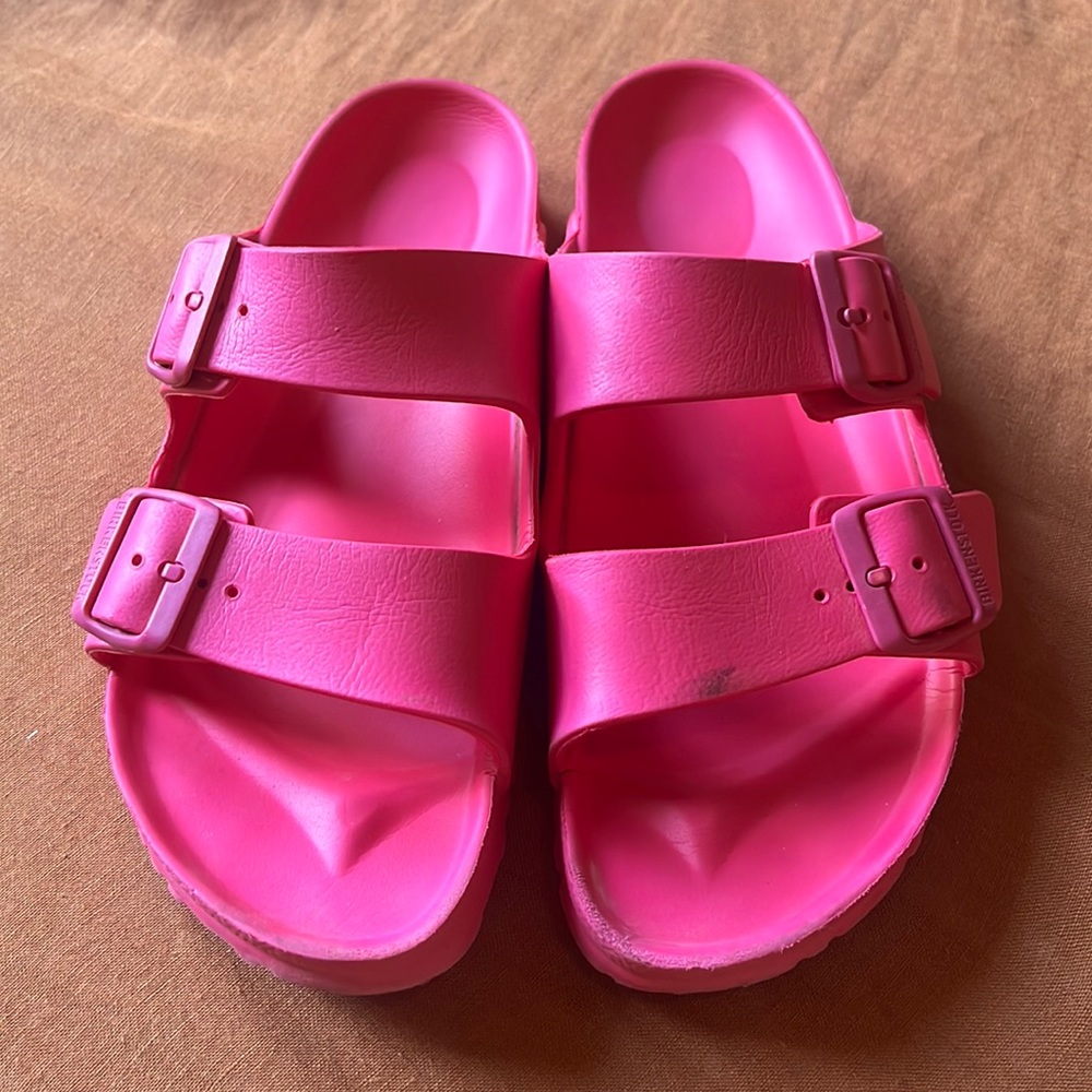 Pink Birkenstocks